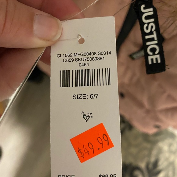 Girls winter jacket - Picture 3 of 3